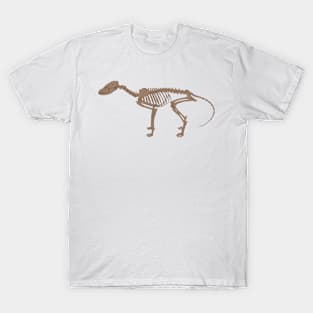 Fox Skeleton Fossilized T-Shirt